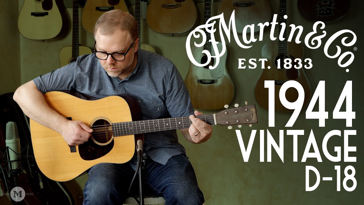 Vintage Martin 1944 D-18 Demo