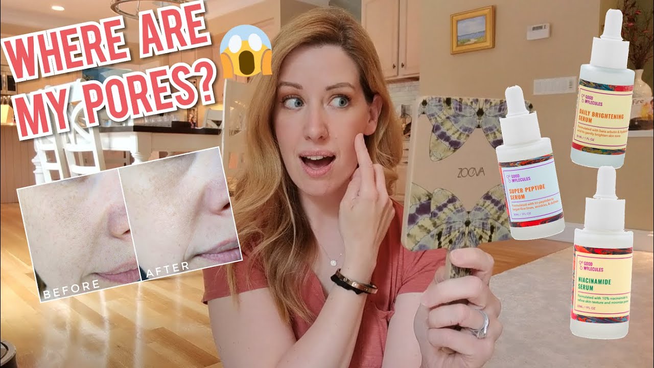 I TRIED GOOD MOLECULES SKINCARE FOR 30 DAYS | BEFORE & AFTER PICS