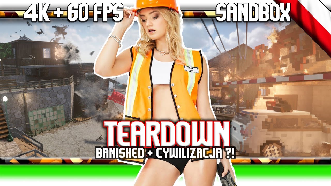 🔥 Teardown / Genialna fizyczna rozwałka sześcienna!