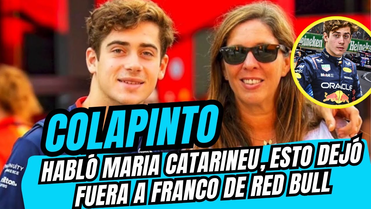 ¡Revelado! Franco Colapinto perdió su asiento en Red Bull Fórmula 1 por este motivo: María Catarineu