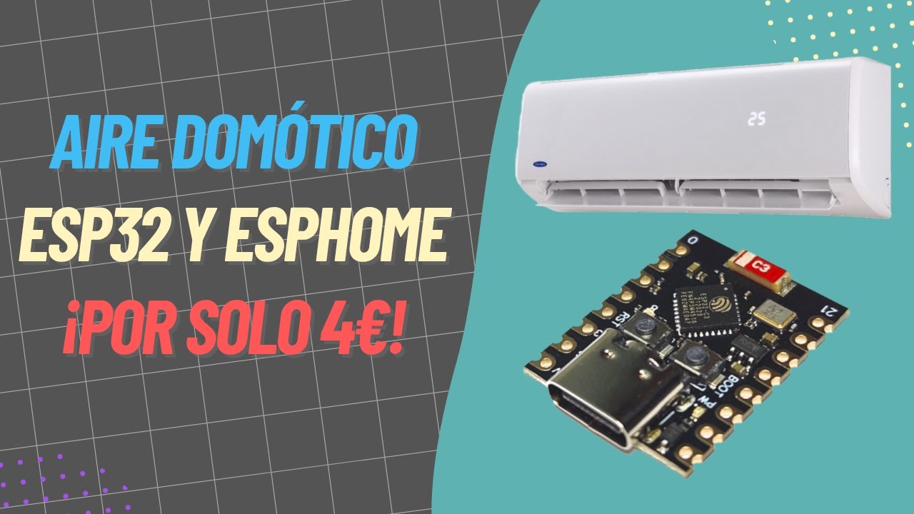 Conecta tu Aire Acondicionado a Home Assistant con EspHome con Midea y Haier (v2)