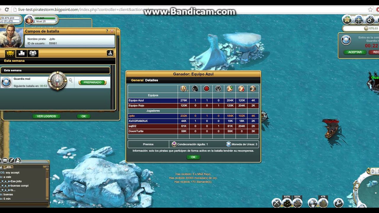 Pirate storm shitty server test