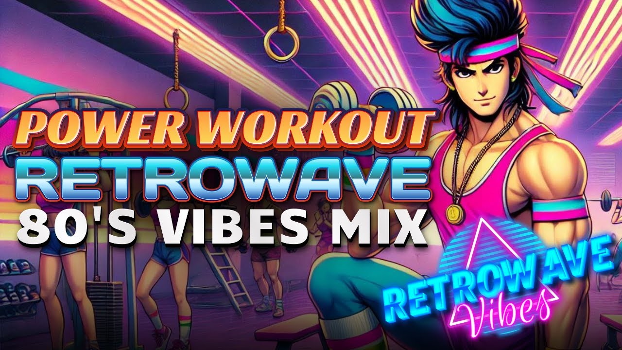 80s Power Workout: Synthwave Retrowave Mix | Retro Aerobic & Ambient Gym Music