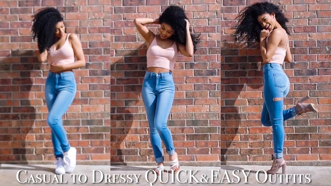 Casual to Dressy Quick & Easy Outfits 2020AVE | jasmeannnn