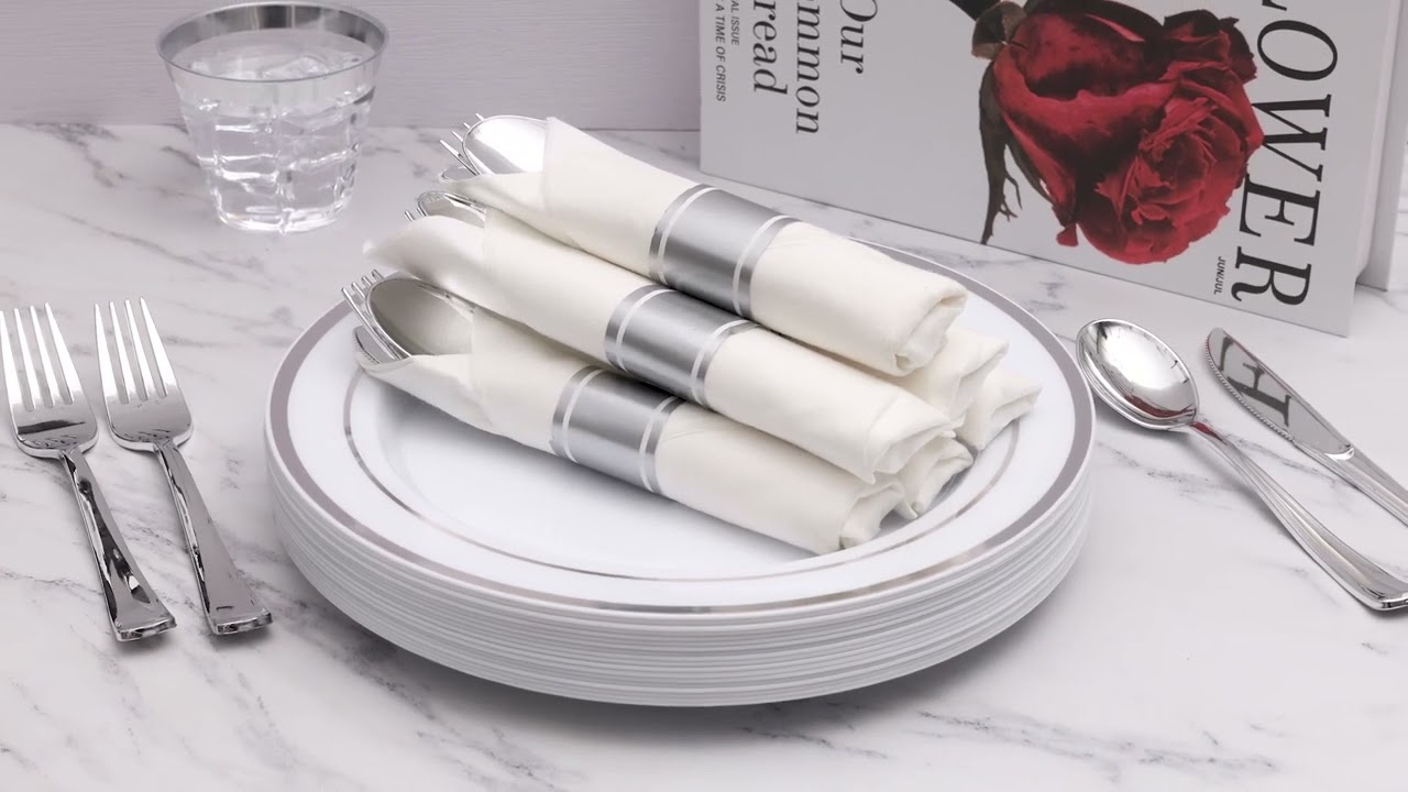 Premium Disposable Tableware: Effortless Style for Any Event!🍴✨