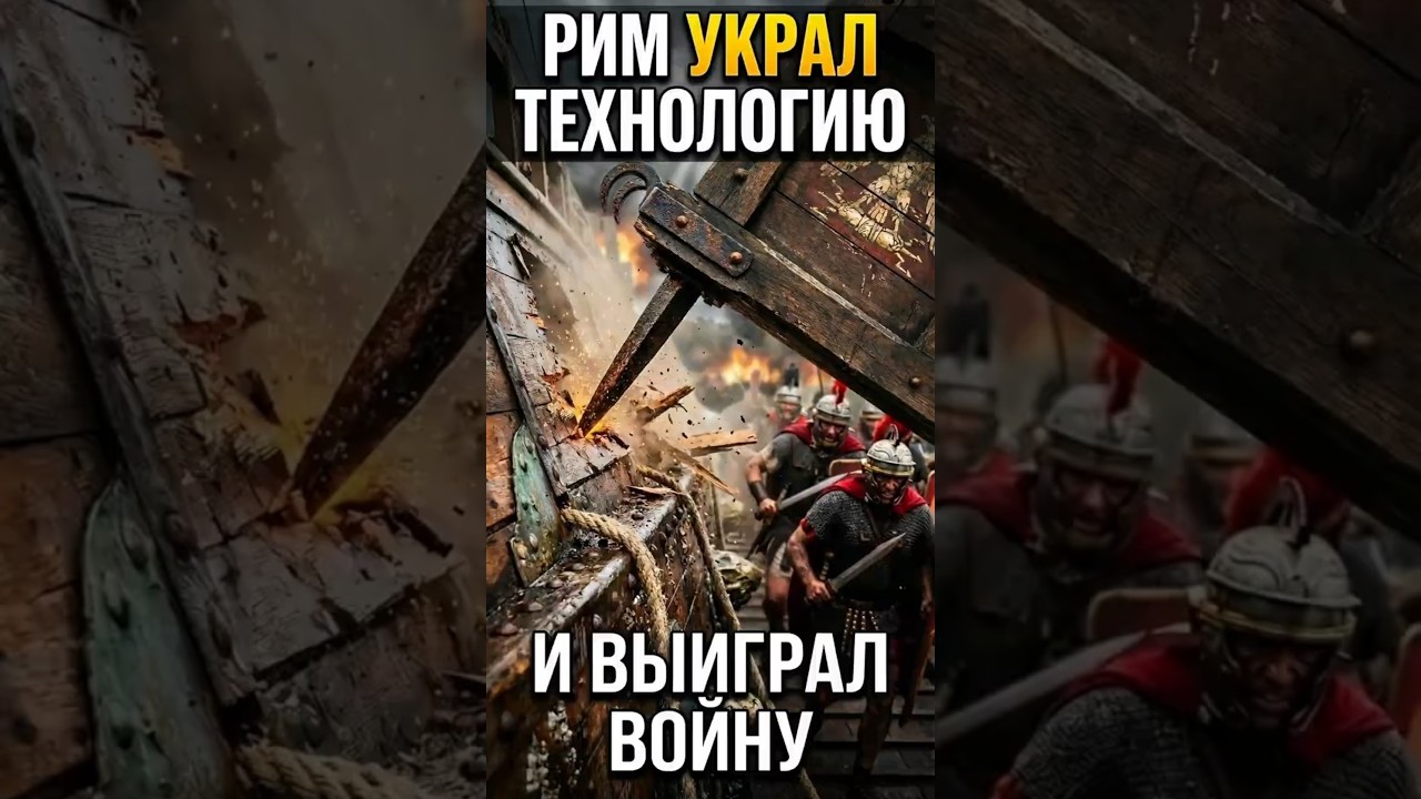 У Рима не было флота. Через 60 дней — 100 кораблей. КАК? ⚔️