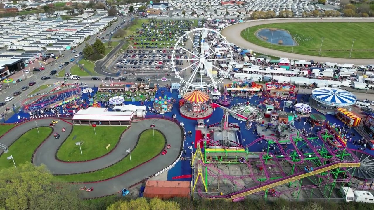 Towyn Fun Land Tir Prince & Knightleys Fair - Dji Mini 3 Pro