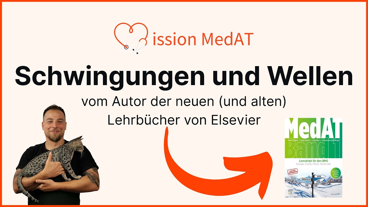 MedAT 2026 〰️  Lehrvideo zum Stichwort Schwingungen und Wellen des BMS-Teils Physik 〰️
