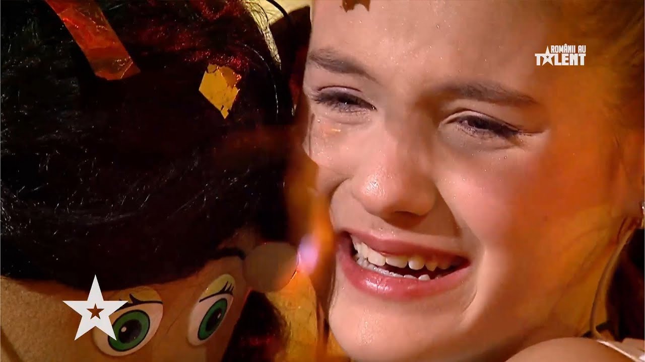 Andra GOLDEN BUZZ | Ana-Maria Mărgean un moment impresionant de ventrilocie la Rom&acirc;nii au Talent! 4K