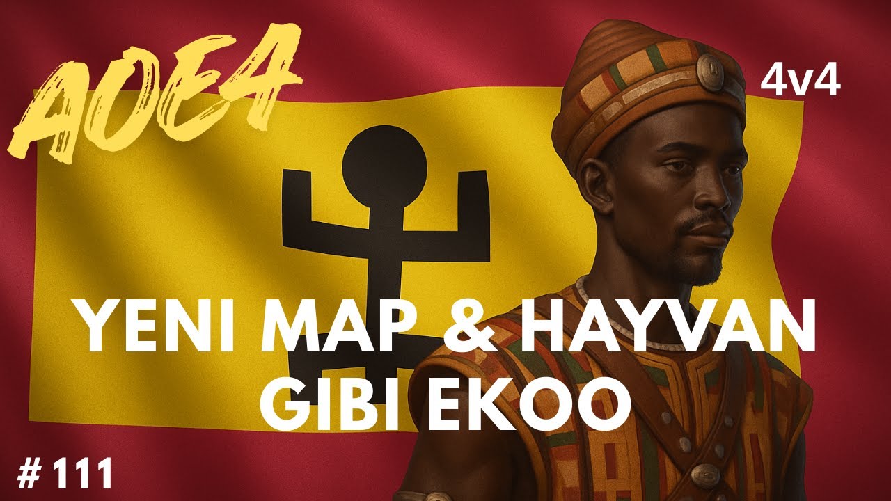 Mali - 4v4 - Yeni Map & Hayvan Gibi Ekoo - #aoe4 # 111
