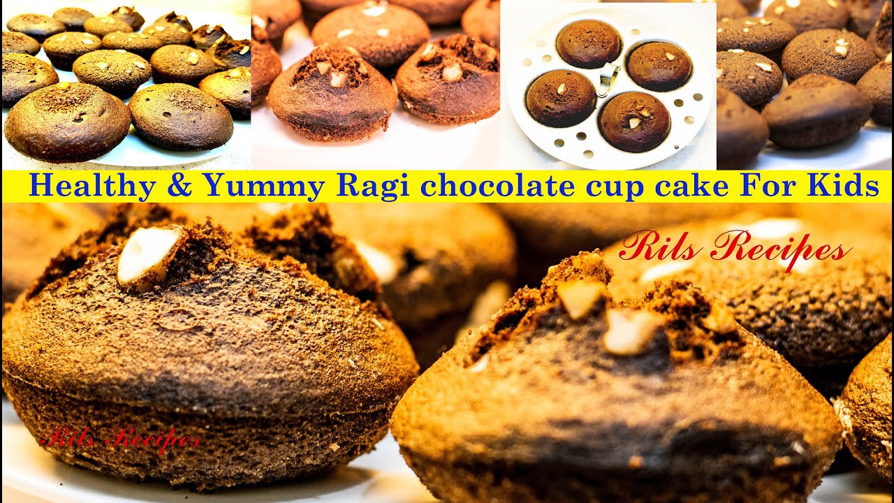 Ragi Chocolate cake/Cup Cake /റാഗി ചോക്ലേറ്റ് കേക്ക് /rils recipes