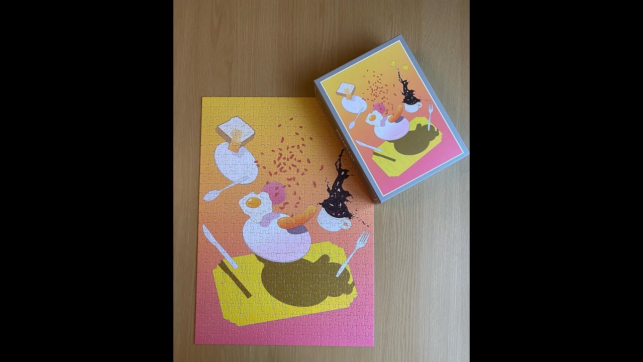 Breakfast fail last piece jigsaw by Cloudberries #breakfastfail #foodfail #foodie #lastpiece