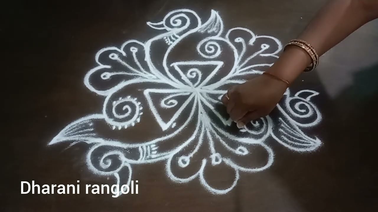 Friday rangoli/Shukravaram muggulu/Daily muggulu/Chukkala muggulu/Easy and Simple rangoli/Easy Kolam