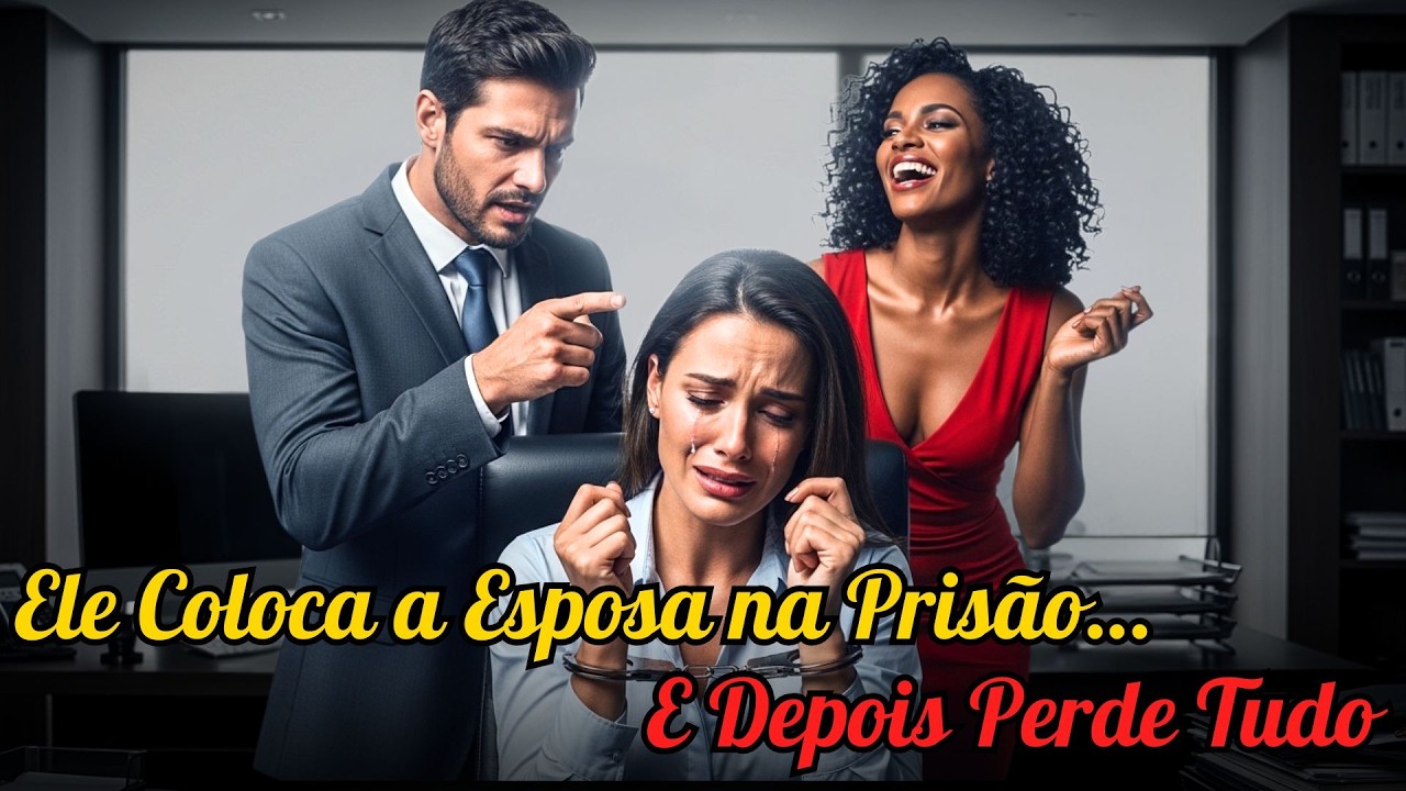 Ele Manda a Esposa Inocente para a Prisão — No Dia da Liberdade Dele Perde Tudo