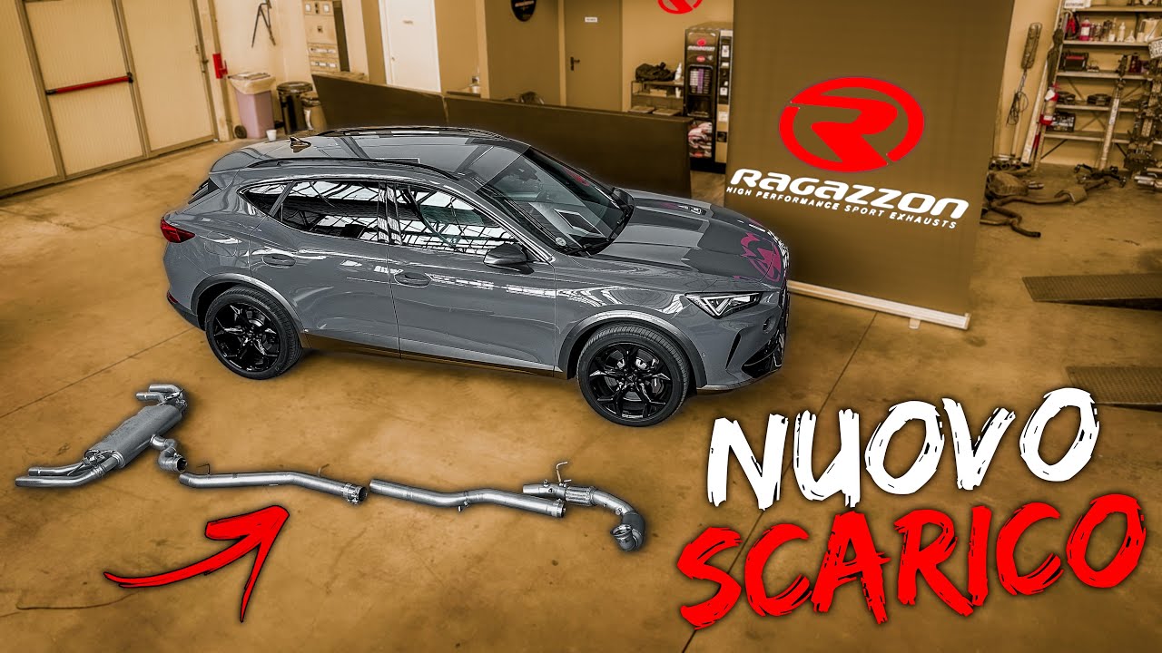 NUOVO SCARICO RAGAZZON per la CUPRA FORMENTOR! 🤯 *SOUND PAZZESCO*