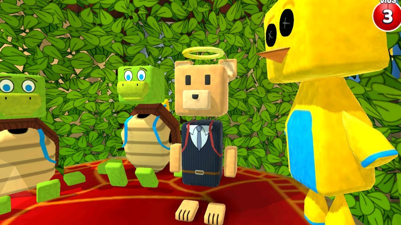 jogo do urso, O ESCONDERIJO DOS MOCHILEIROS, historinha, super bear adventure, lugar secreto