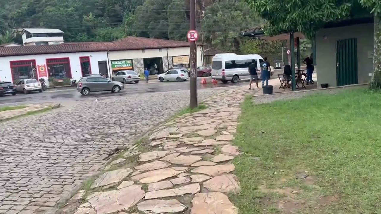 Chegada a rodoviária de Ouro Preto 