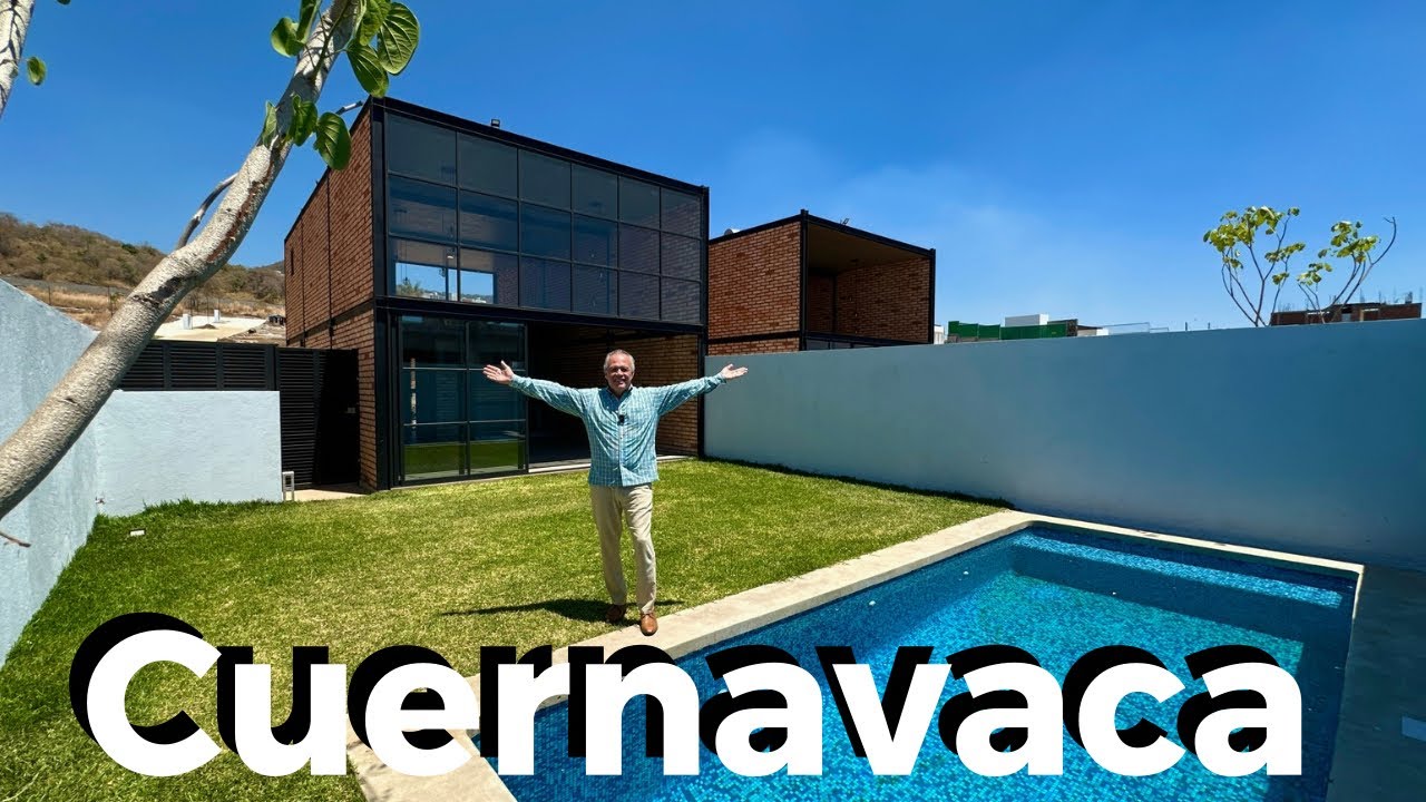 🏡‼️Tour por la Casa de $2.8 Millones con ALBERCA Y JARDIN PRIVADOS en  venta en Cuernavaca, Morelos🏡