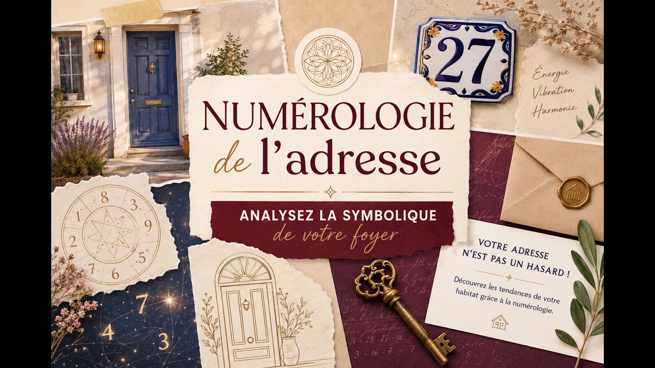 Numérologie de l'adresse : La symbolique cachée derrière votre adresse