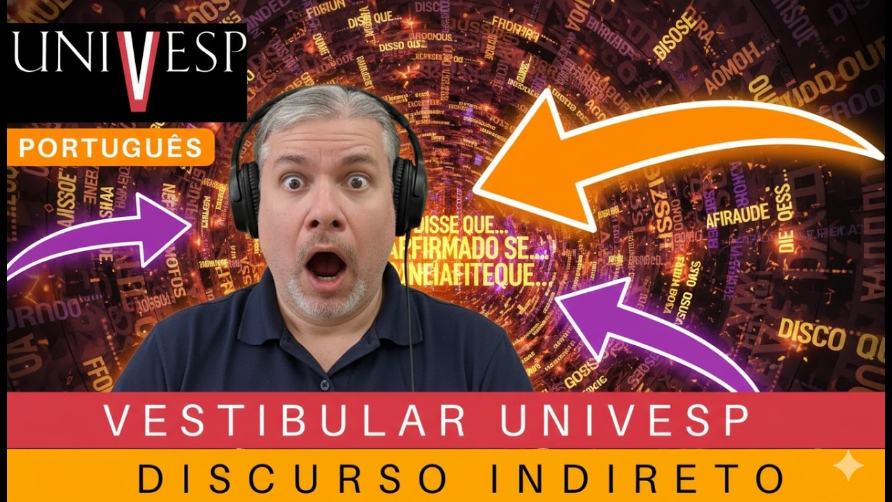 UNIVESP 🤩 VESTIBULAR 2026: Correção de Prova #univesp 2025 PORTUGUÊS
