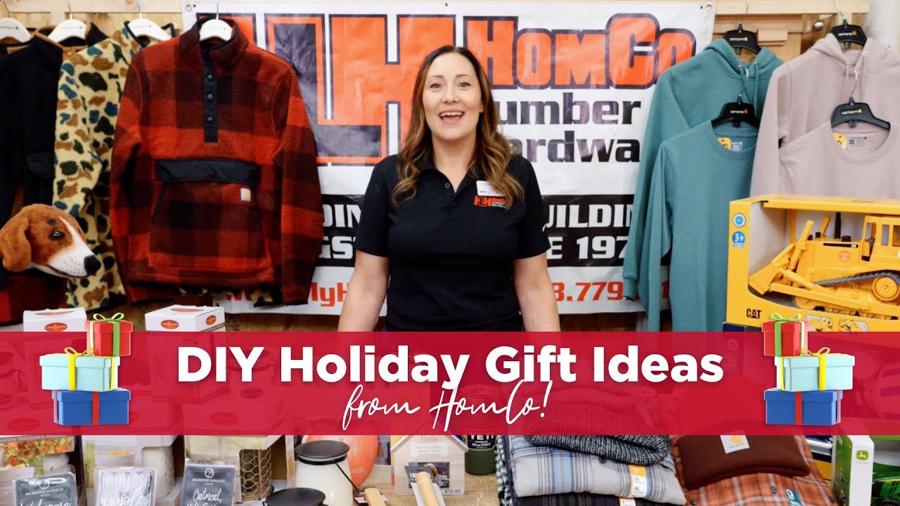 DIY Holiday Gift Ideas You Can Find at HomCo!