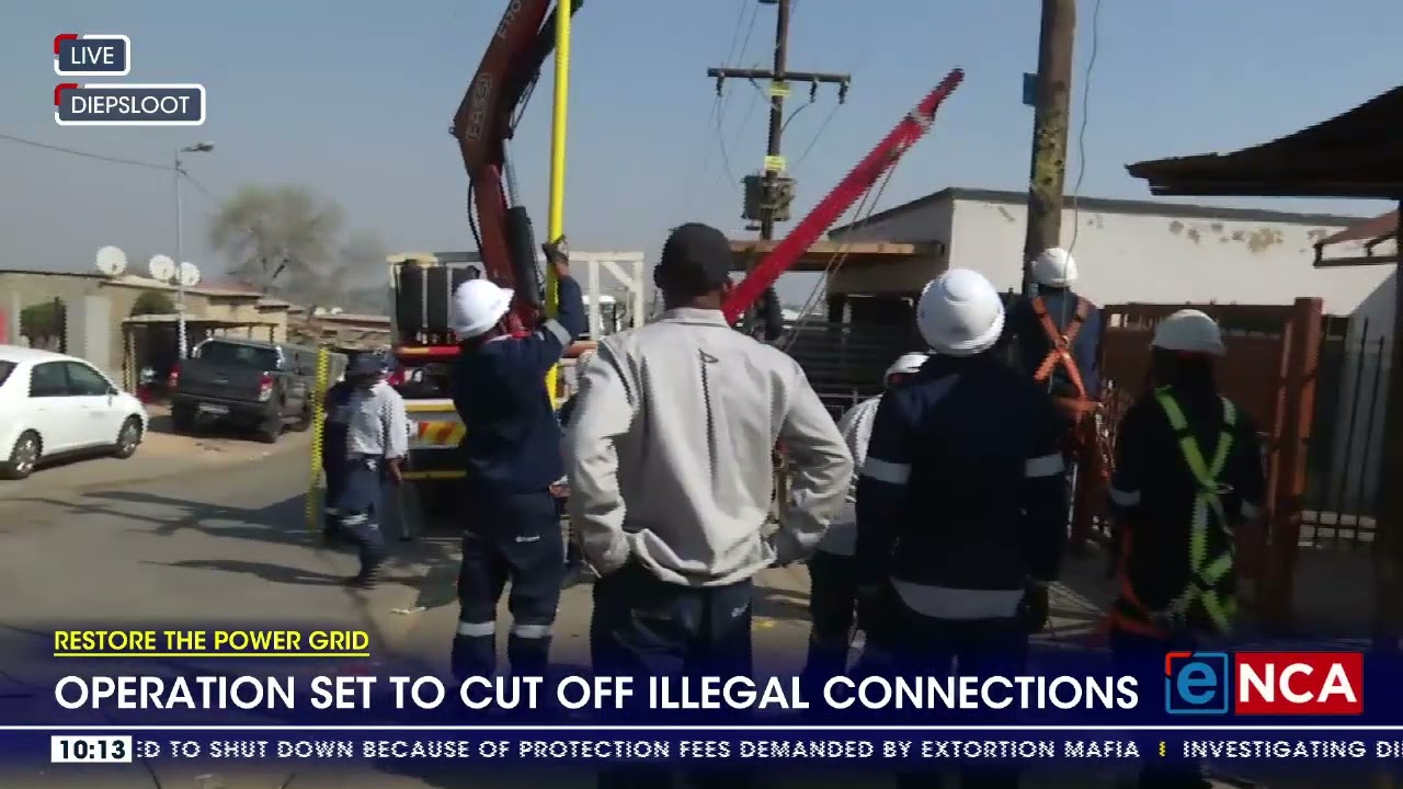 Eskom, City Power set to cut off illegal connections