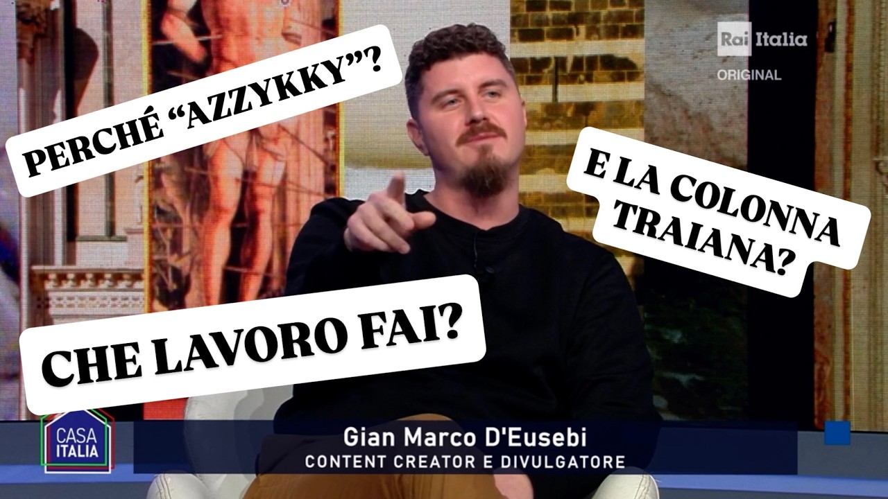 Rispondo alle domande su RAI Italia