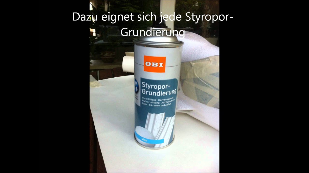 EPP oder Elapor lackieren