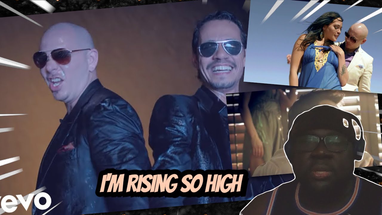 Pitbull - Rain Over Me ft. Marc Anthony REACTION