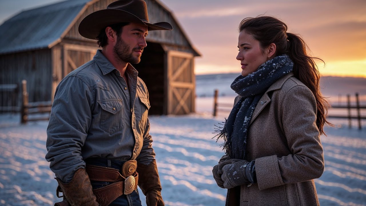 She Was Denied Shelter In The Harsh Winter Storm, A Cowboy Opened His Barn And His Heart At Once