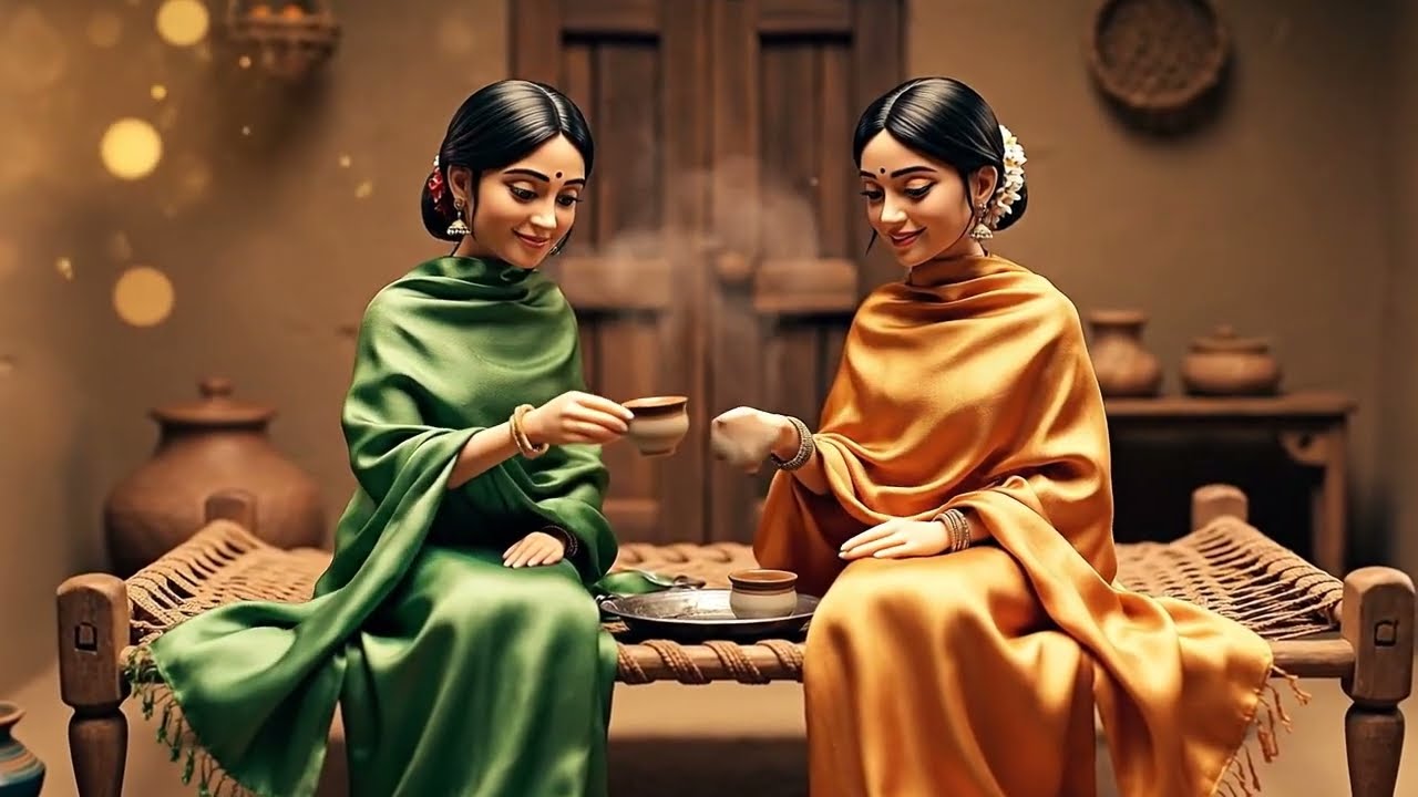 The Grace of Saree Exploring Indian Wedding Traditions & Daily Life  4K Doll Animation