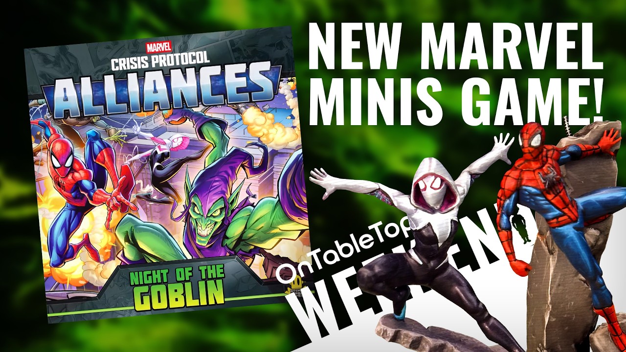 NEW Marvel Miniatures Game! Spider-Man & X-Men - Marvel Crisis Protocol: Alliances #OTTWeekender