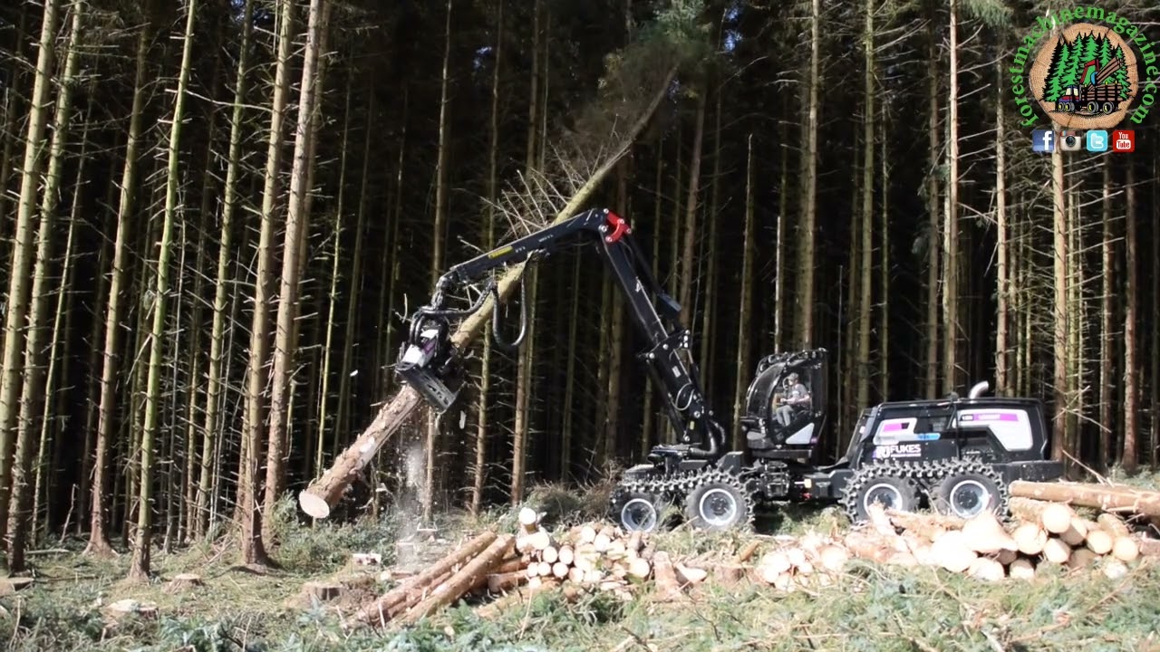 Logset 12H GTE Hybrid Harvester