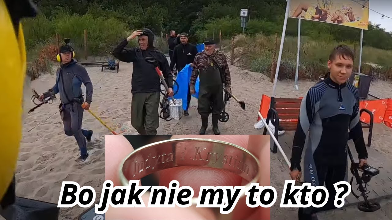 Szukamy obrączki z BIAŁEGO ZŁOTA. Jastarnia #BalticTrip2025