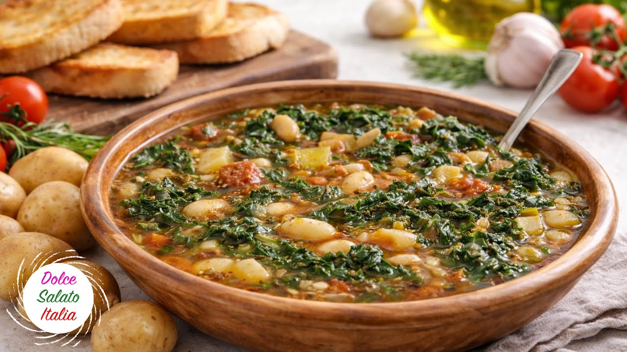 Non ho mai mangiato una zuppa così buona in vita mia! Ribollita, Ricetta Toscana