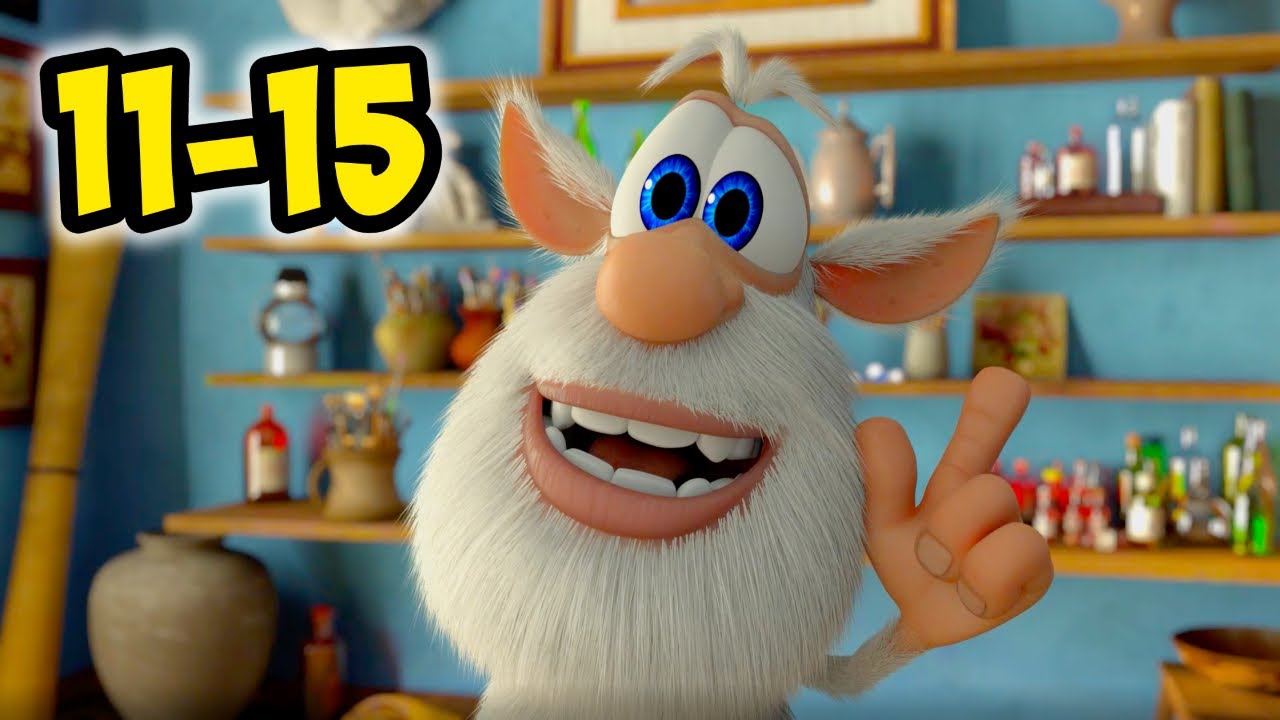 Booba - Episodes Compilation 11-15 | Funny Cartoons for Kids | Super Toons Kids TV