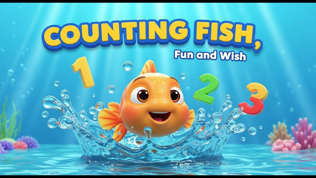 Counting Fish, Fun and Wish #kidssong #kidslearning #cocomelon