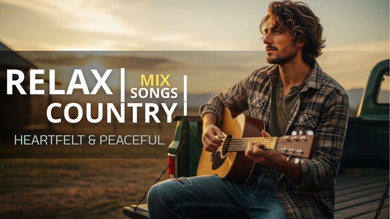 Twilight Garden Ambiance | Sunset Country Songs | watching the day turn into memories