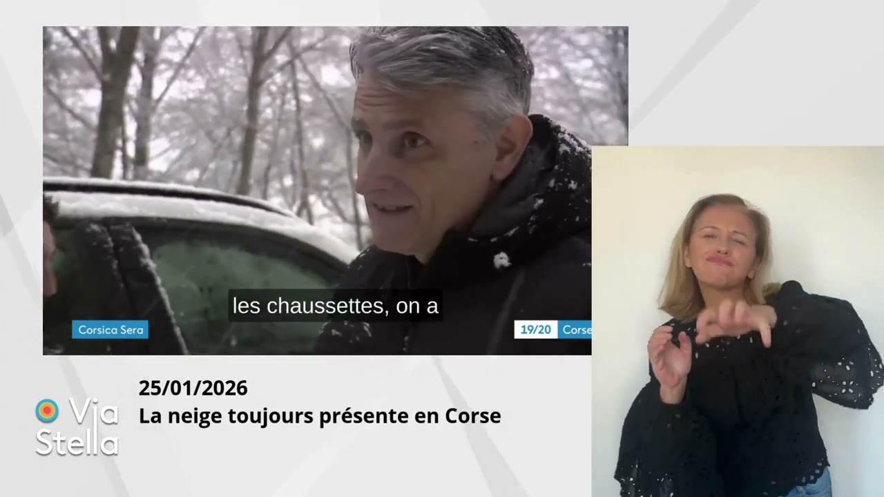 25 01 2026 La neige toujours présente en Corse