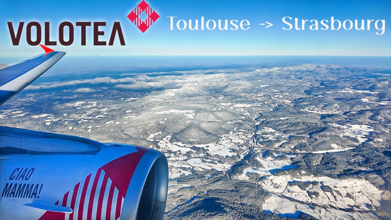 VOLOTEA  | AIRBUS A320  | Flight report from Toulouse to Strasbourg (2023)