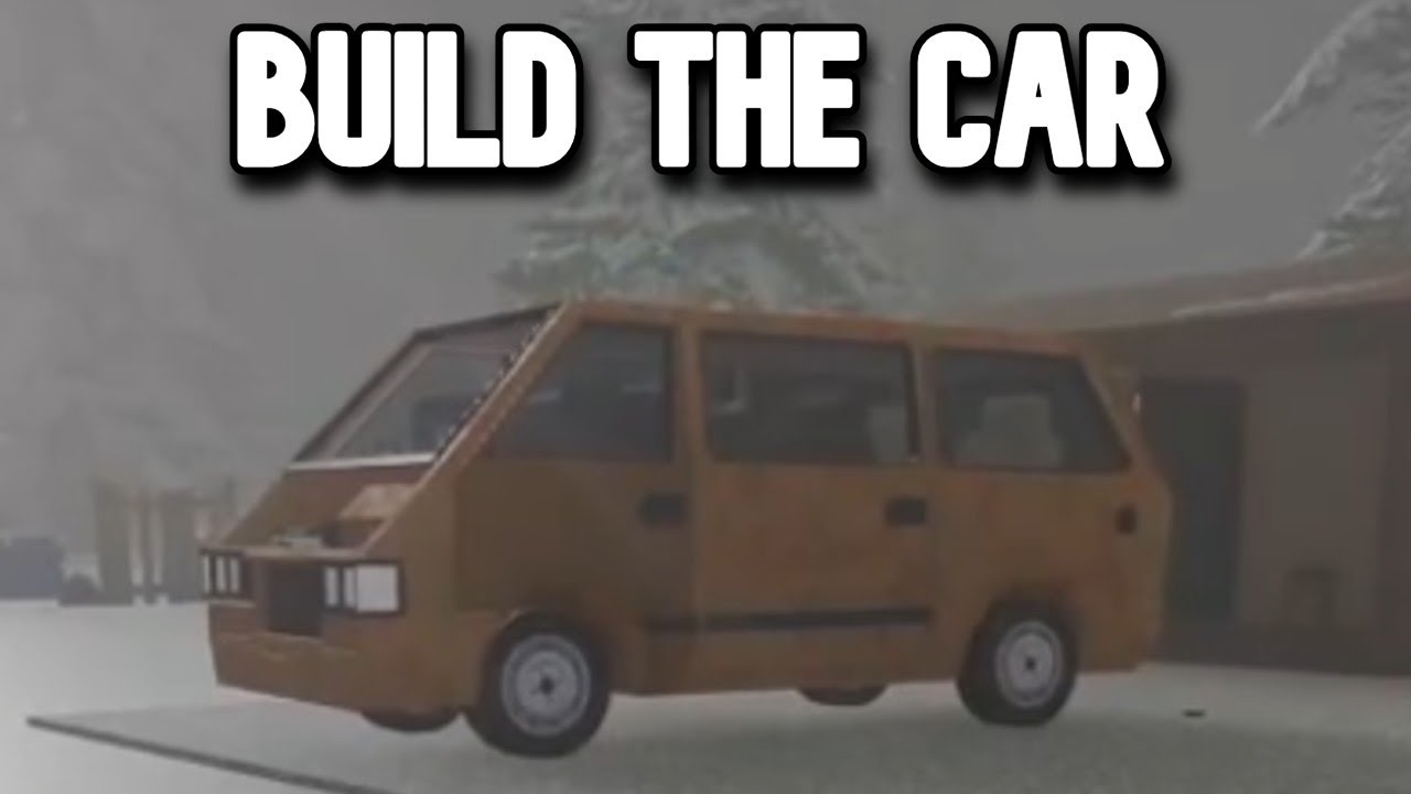 A Snowy Trip - How to Build the Car (Roblox)