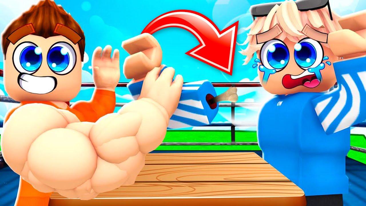 WER ist der STÄRKSTE im ARMDRÜCKEN in ROBLOX?🦾