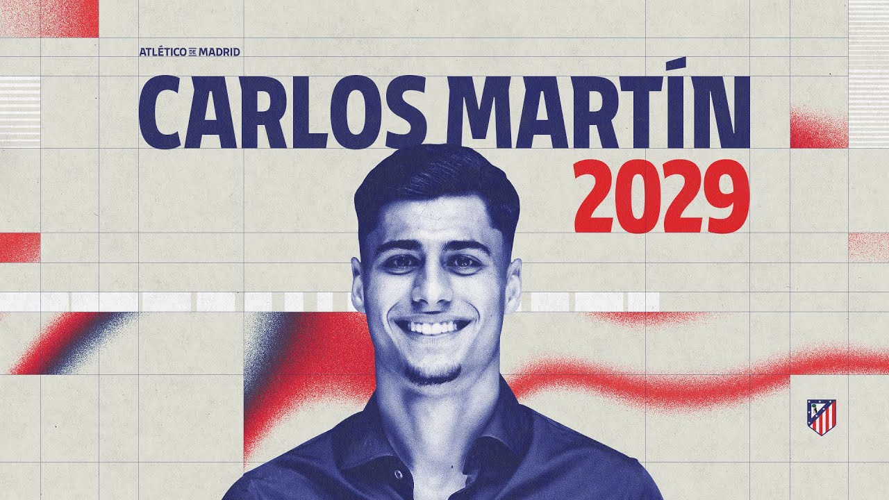 Carlos Mart&iacute;n renueva hasta 2029 ❤🤍