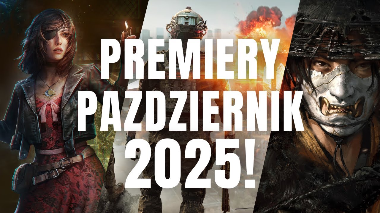 Najgorętsze premiery gier w październiku 2025!🔥