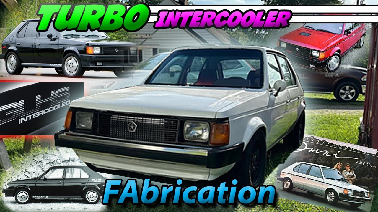 Dodge Omni GLH Custom Intercooler and Piping Fabrication - - - Speedaddixxgarage