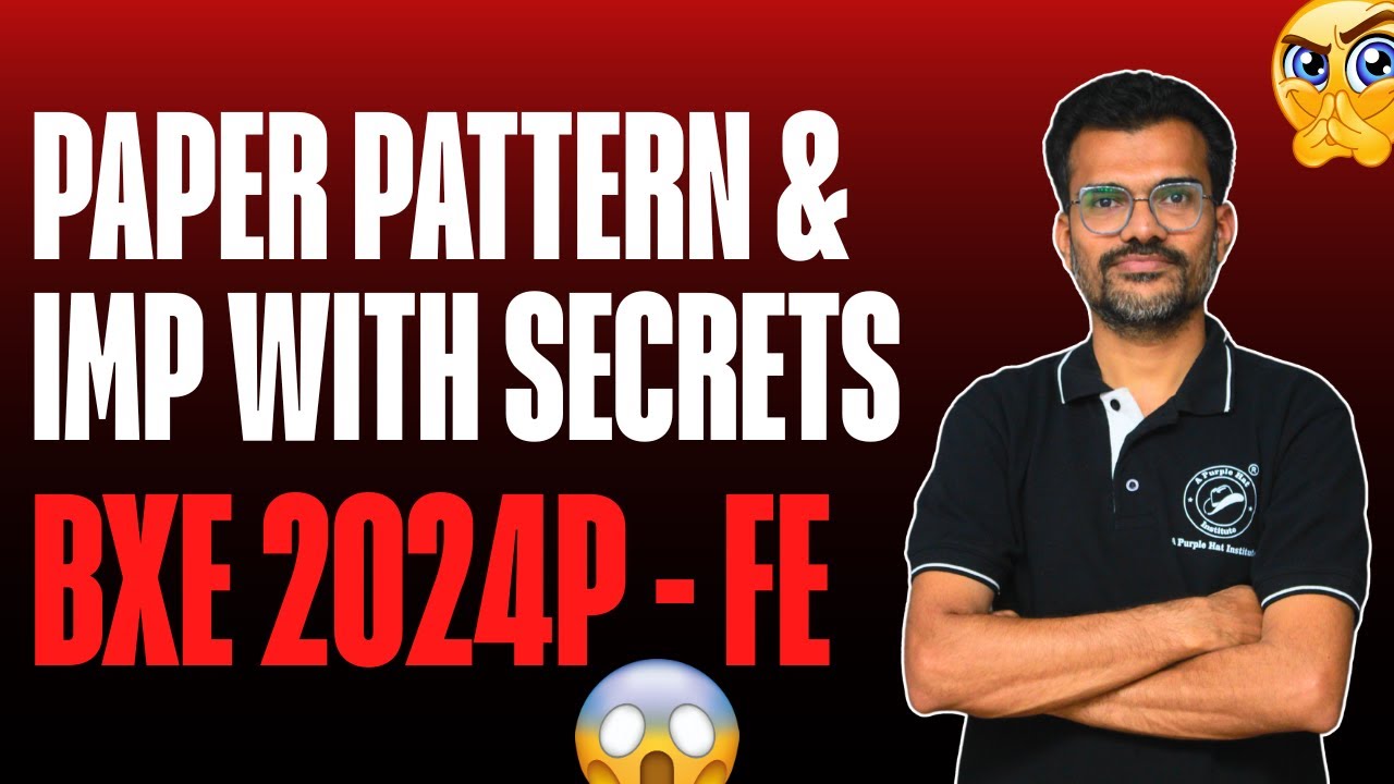 Шаблон BXE и важные моменты с секретами (BXE 2024P - FE) | #paperpattern #sppu #engineering