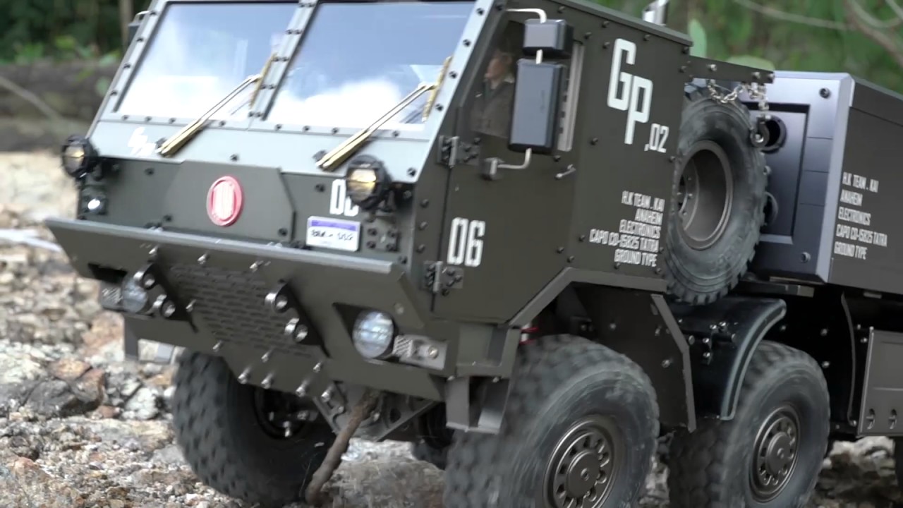 Capo Tatra 8x8 , RC4WD 6X6 , CROSS 6X6 , DEFENDER 4X4 , 軍車 大棠 2017 04 16