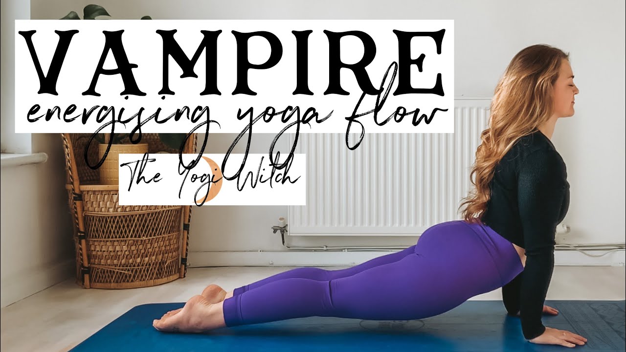 30 Minute // UPLIFTING & REENERGISING VAMPIRE” YOGA FLOW // with @theyogiwitch