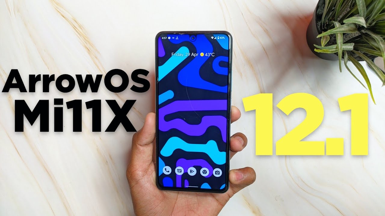 Arrow OS 12.1 Official Update On Mi11X / Poco F3 : Great Performance & Battery Life !!
