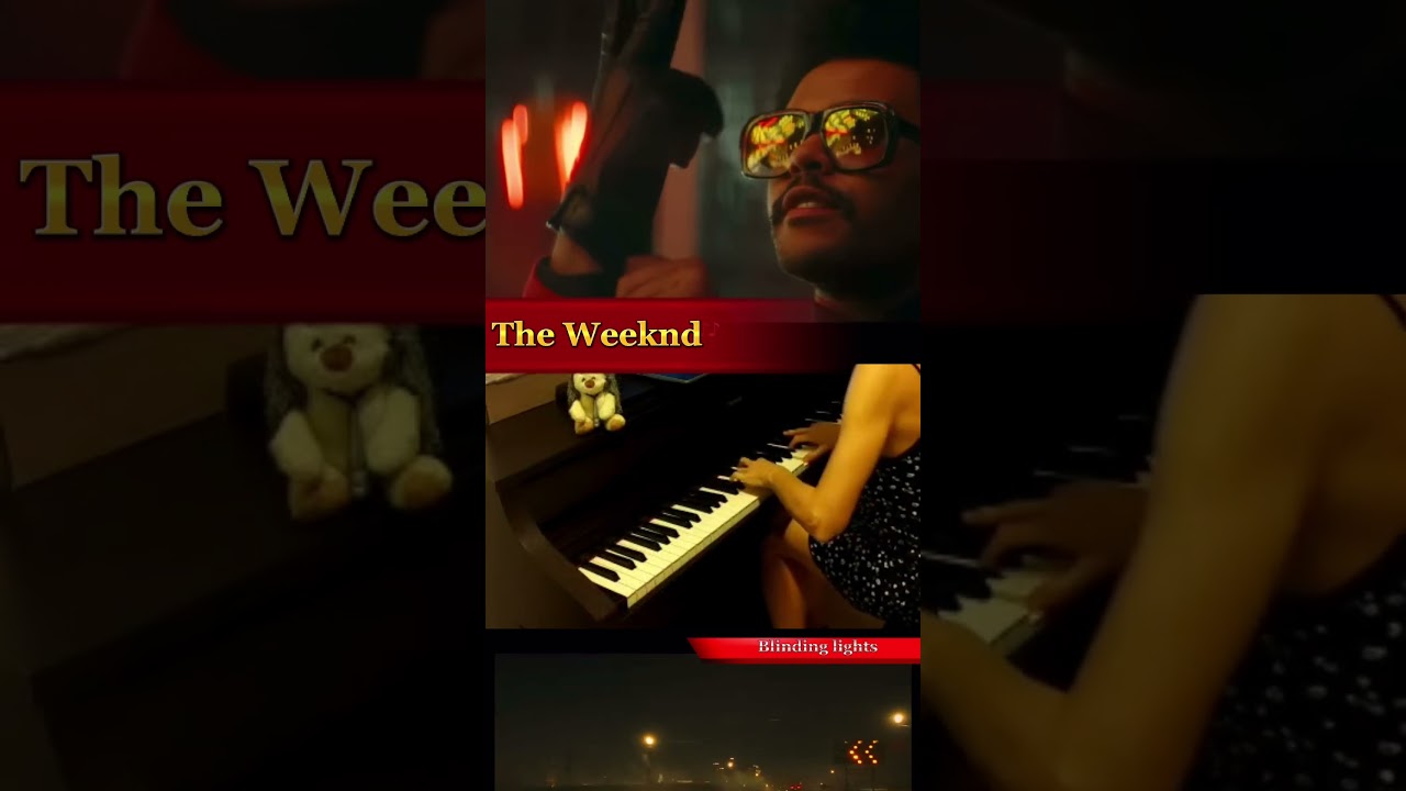 The weeknd piano cover short 